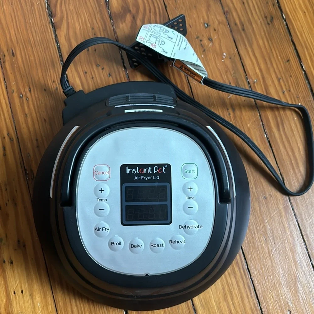 Instant Pot Black Air Fryer Lid - Replacement Air Fryer Accessory